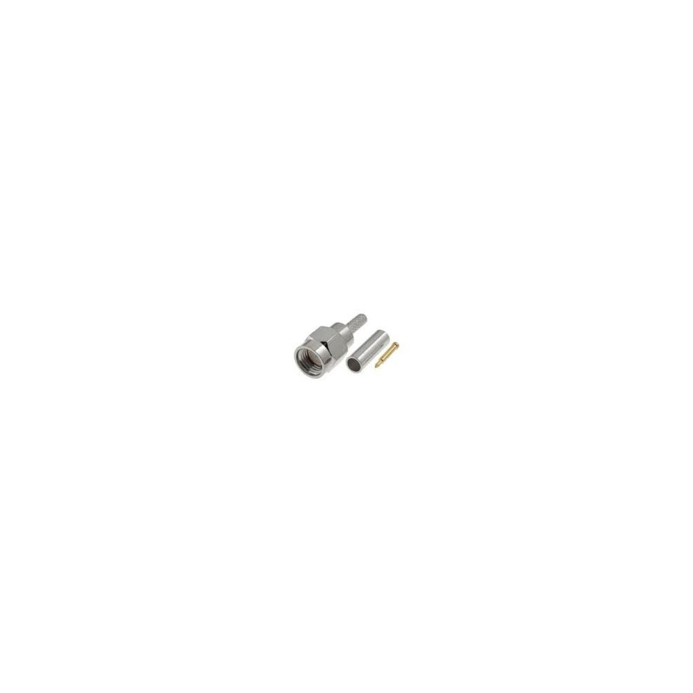 FICHA SMA MACHO CRAVAR RG174 FICHA SMA MACHO CRAVAR RG174