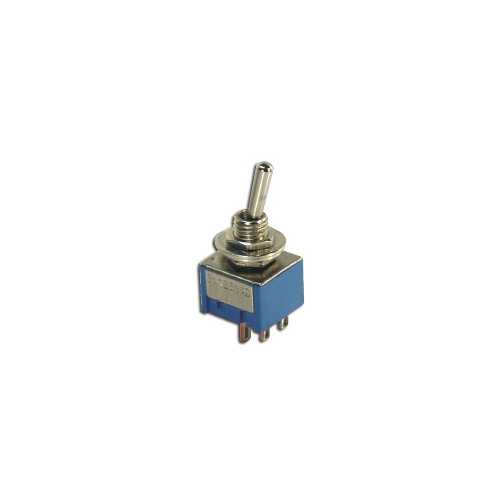 INTERRUPTOR ALAVANCA MINIATURA 2C 2P 1.5A 250V