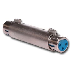 ADAPTADOR XLR 3P FEMEA / FEMEA