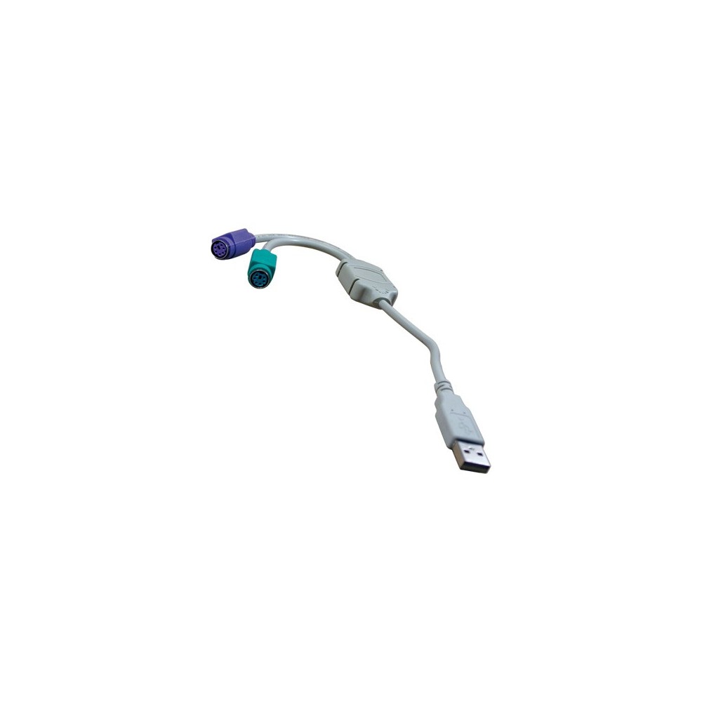 CABO ADAPTADOR USB PARA 2XPS2