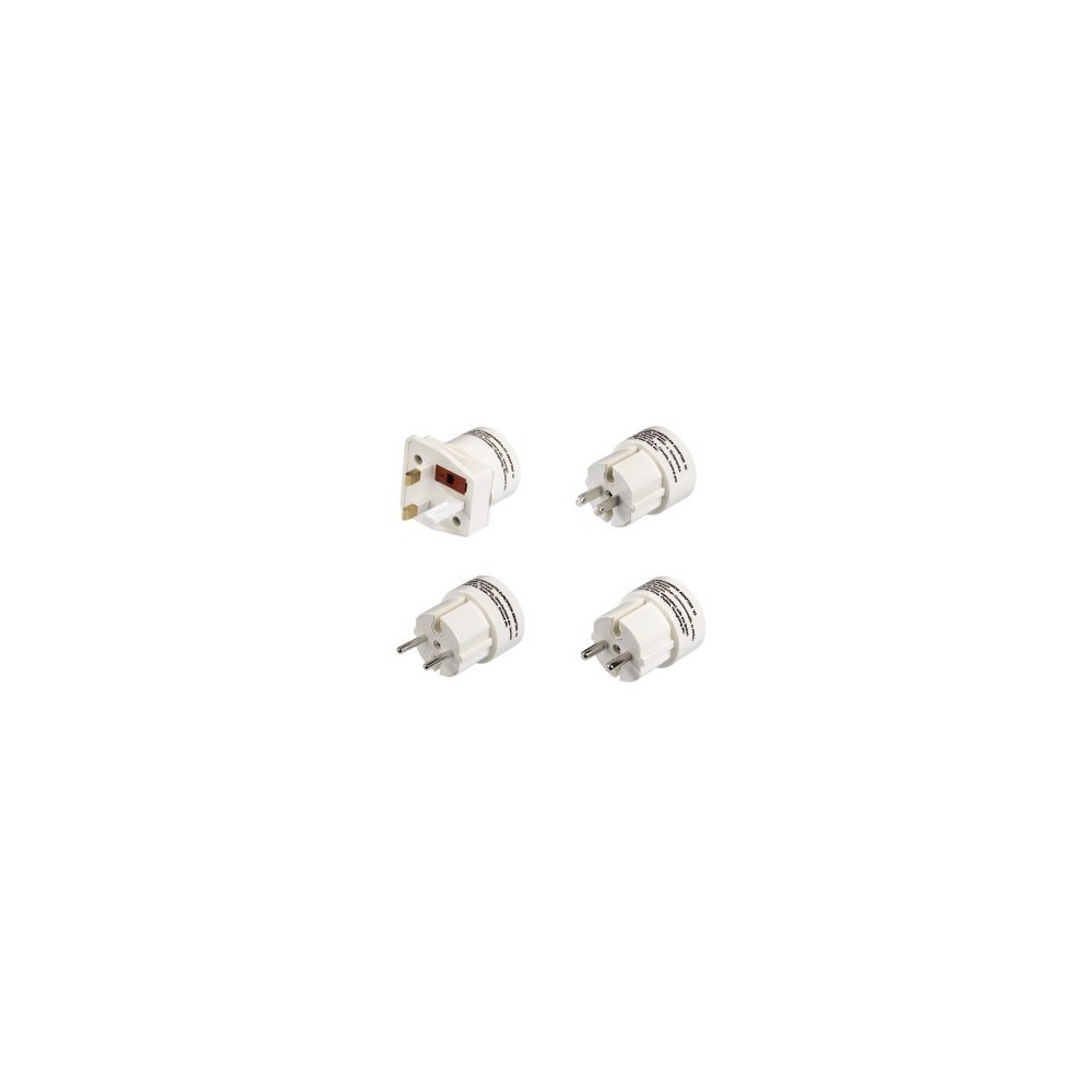 KIT ADAPTADOR CORRENTE UNIVERSAL VIAGEM KIT ADAPTADOR CORRENTE UNIVERSAL VIAGEM