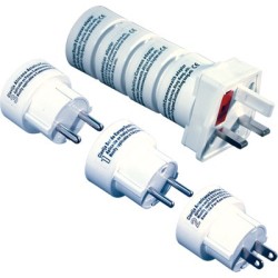 KIT ADAPTADOR CORRENTE UNIVERSAL VIAGEM