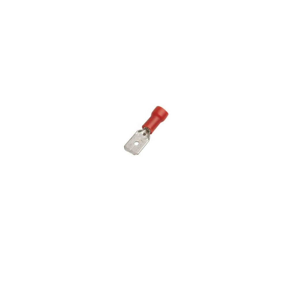 TERMINAL FASTON MACHO  ISOLADO 1,5 - 6,3mm