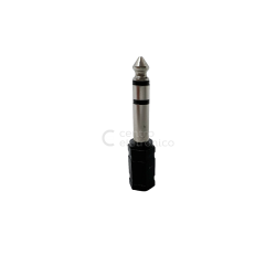 FICHA ADAPTADORA JACK 6.5 ST MACHO / 3.5 ST FEMEA