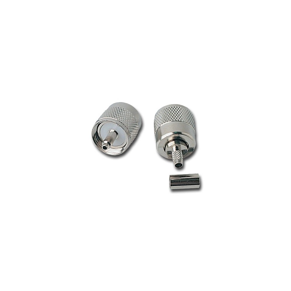 FICHA PL MACHO CRAVAR RG59 FICHA PL MACHO CRAVAR RG59