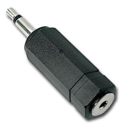 ADAPT.JACK 3,5 MONO MACHO P/ 2,5mm STEREO FEMEA