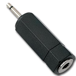 ADAPT.JACK 2,5 MONO MACHO P/ 3,5mm MONO FEMEA