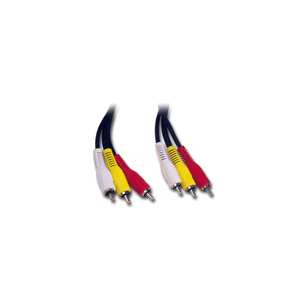 EXT. AUDIO/VIDEO 3XRCA MACHO / 3XRCA MACHO 1,5m EXT. AUDIO/VIDEO 3XRCA MACHO / 3XRCA MACHO 1,5m
