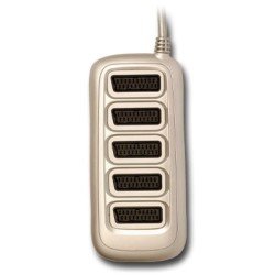 ADAPT. SCART MACHO P/ 5 SCART FEMEA