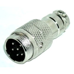 FICHA EXTENSAO MACHO 6P P/ CB