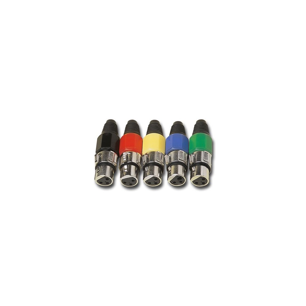 FICHA XLR FEMEA 3P PARA EXTENSAO FICHA XLR FEMEA 3P PARA EXTENSAO