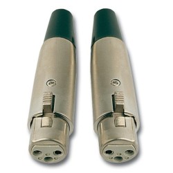 FICHA XLR FEMEA 5P PARA EXTENSAO