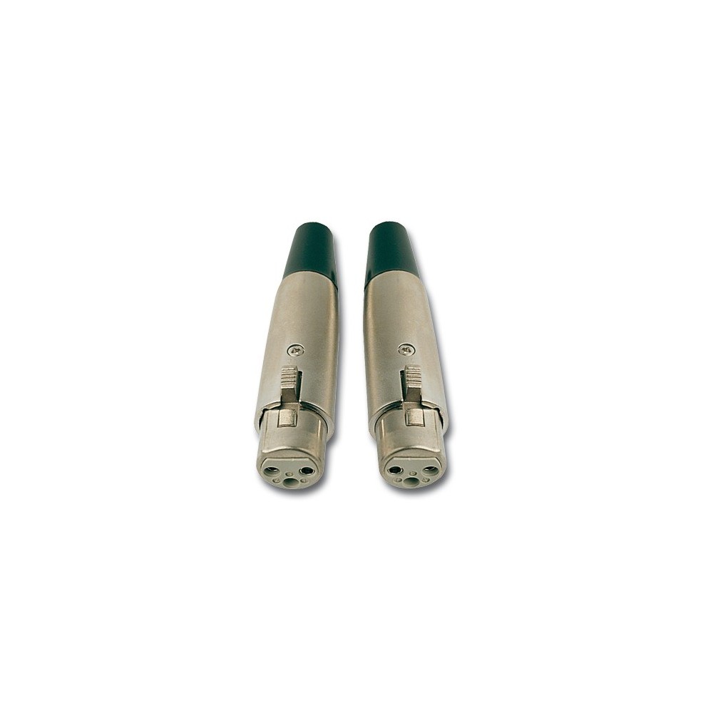 FICHA XLR FEMEA 5P PARA EXTENSAO