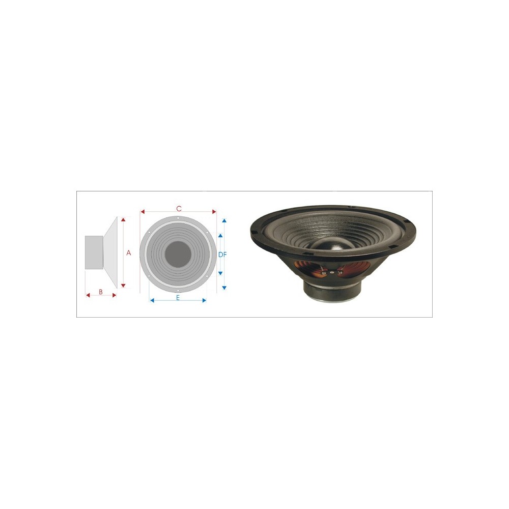 ALTIF.WOOFER 100W 268mm ALTIF.WOOFER 100W 268mm