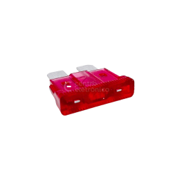 FUSIVEL AUTO TIPO GARFO 10A VERMELHO
