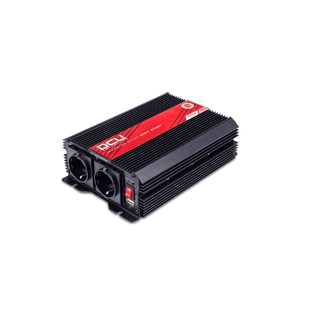 INVERSOR 24VDC/230VAC 1500W MUDIFICADA TUV