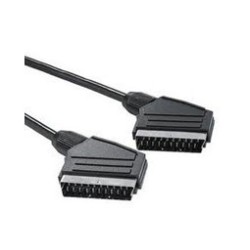 EXTENSAO SCART 21P MACHO MACHO 5MTS
