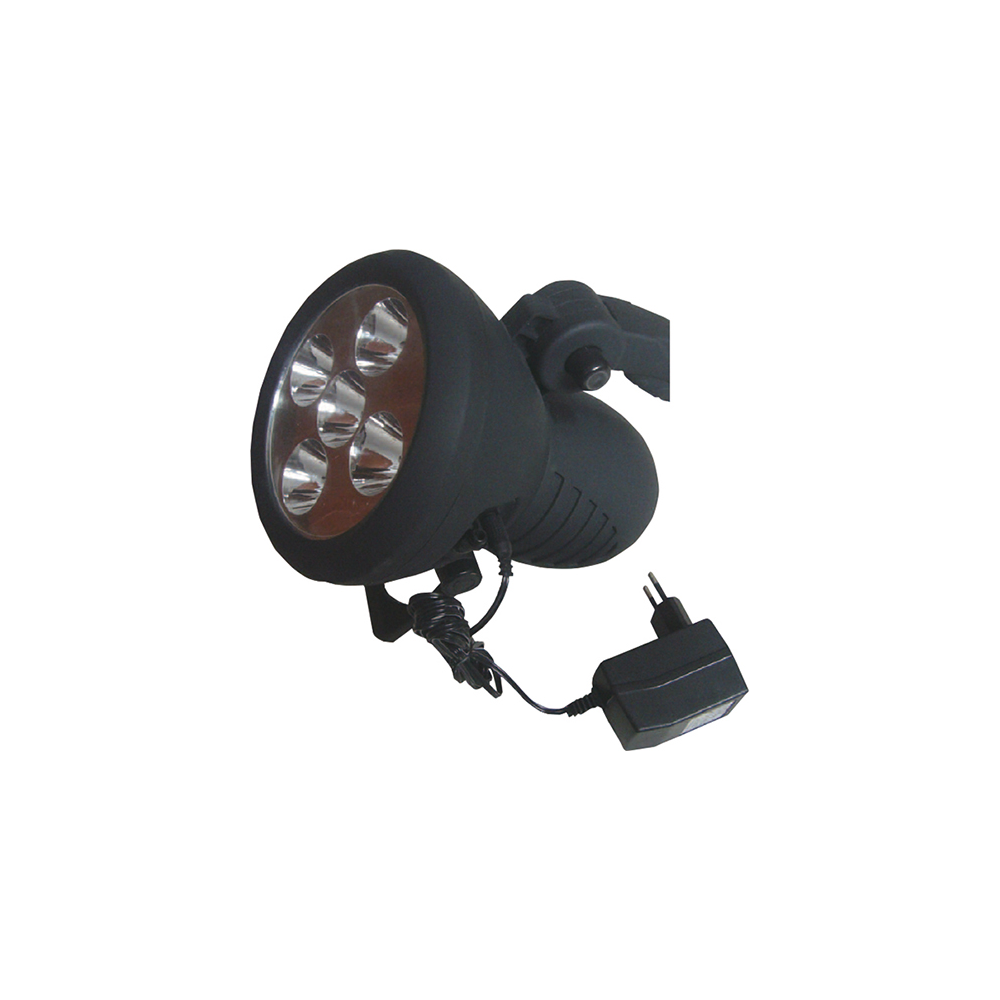 LANTERNA 5 LEDS  TOTAL 3,5W C/ ALIM.230VAC+CABO ISQ.12VDC