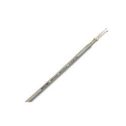 CABO BLINDADO MICROFONE 2X0.35mm GRIS