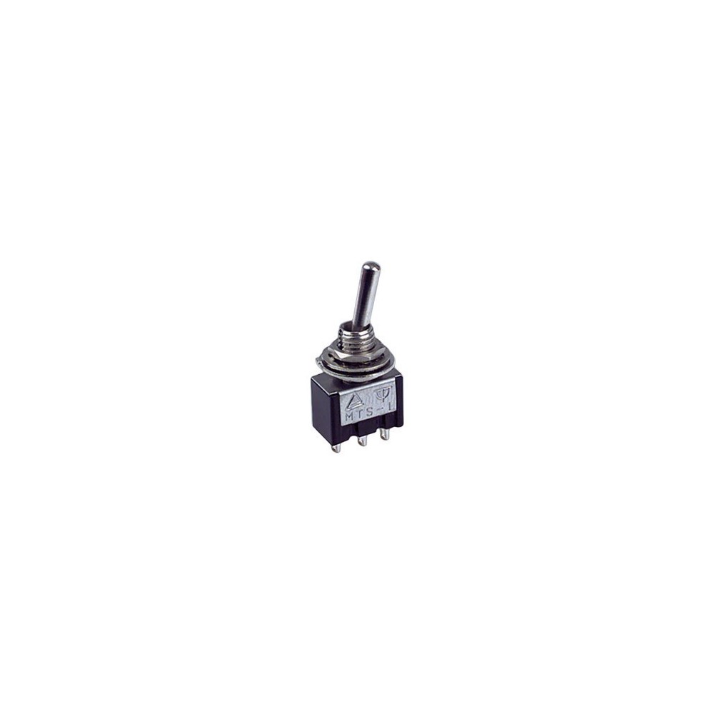 INTERRUPTOR PULSADOR ALAVANCA MINI (ON)-OFF-(ON) 3A