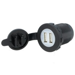 ALIMENTADOR AUTO PARA 2XUSB 2X2,1A