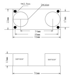 MODULO SENSOR ULTRASONS HC-SR04 ARDUINO FUNDUINO