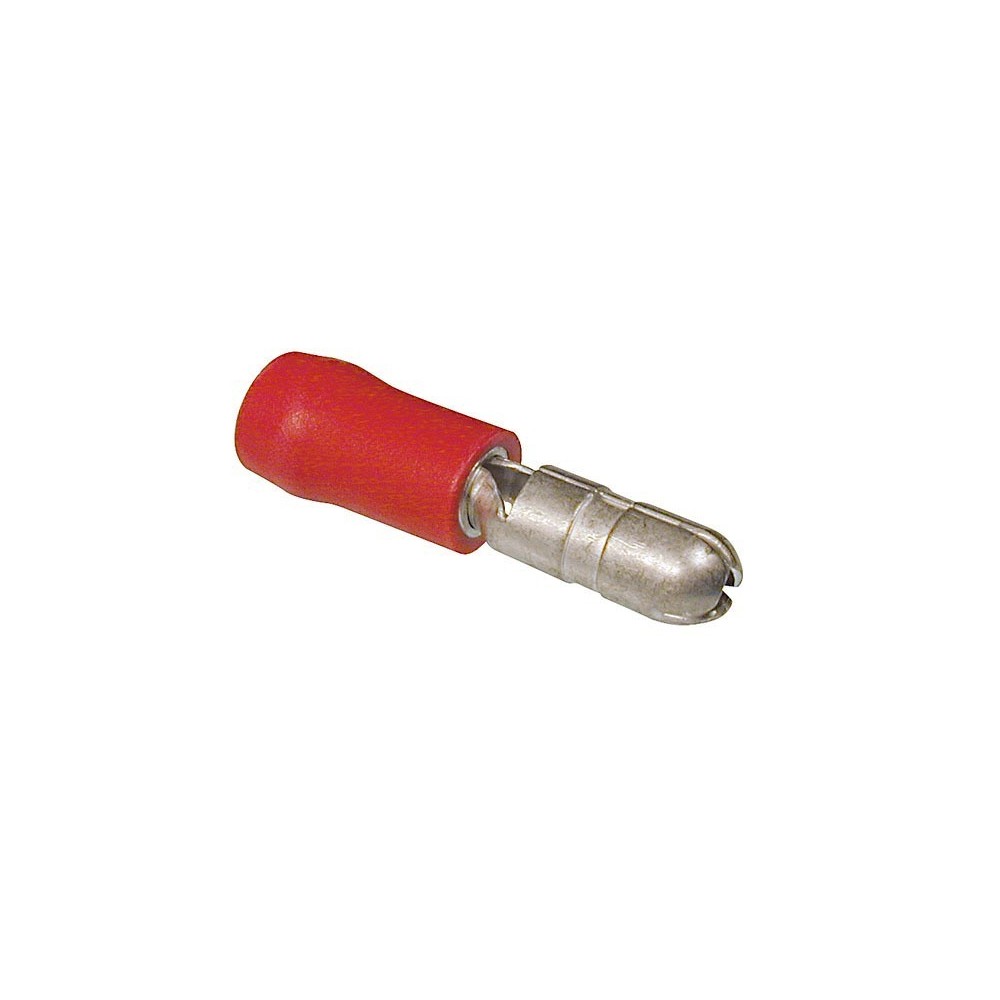TERMINAL CILINDRICO ISOLADO MACHO 1,5-4mm VERMELHO TERMINAL CILINDRICO ISOLADO MACHO 1,5-4mm VERMELHO