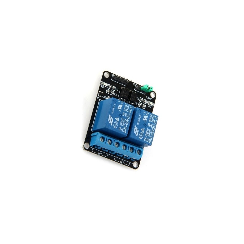MODULO RELE 5VDC 2 CANAIS ARDUINO FUNDUINO
