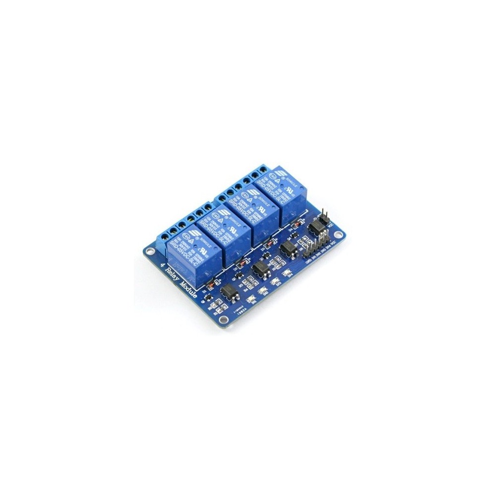 MODULO RELE 5VDC 4 CANAIS ARDUINO FUNDUINO