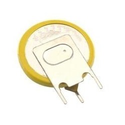 BATERIA LITIO VERTICAL 3V COM PATILHAS