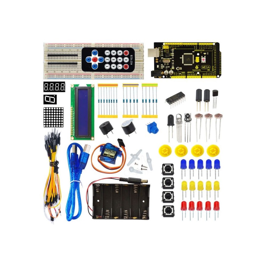 KIT BASICO ARDUINO FUNDUINO MEGA 2560