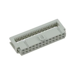 FICHA FLAT CABLE 26 PINOS FEMEA