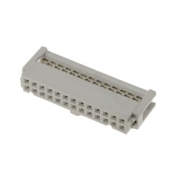 FICHA FLAT CABLE 26 PINOS FEMEA