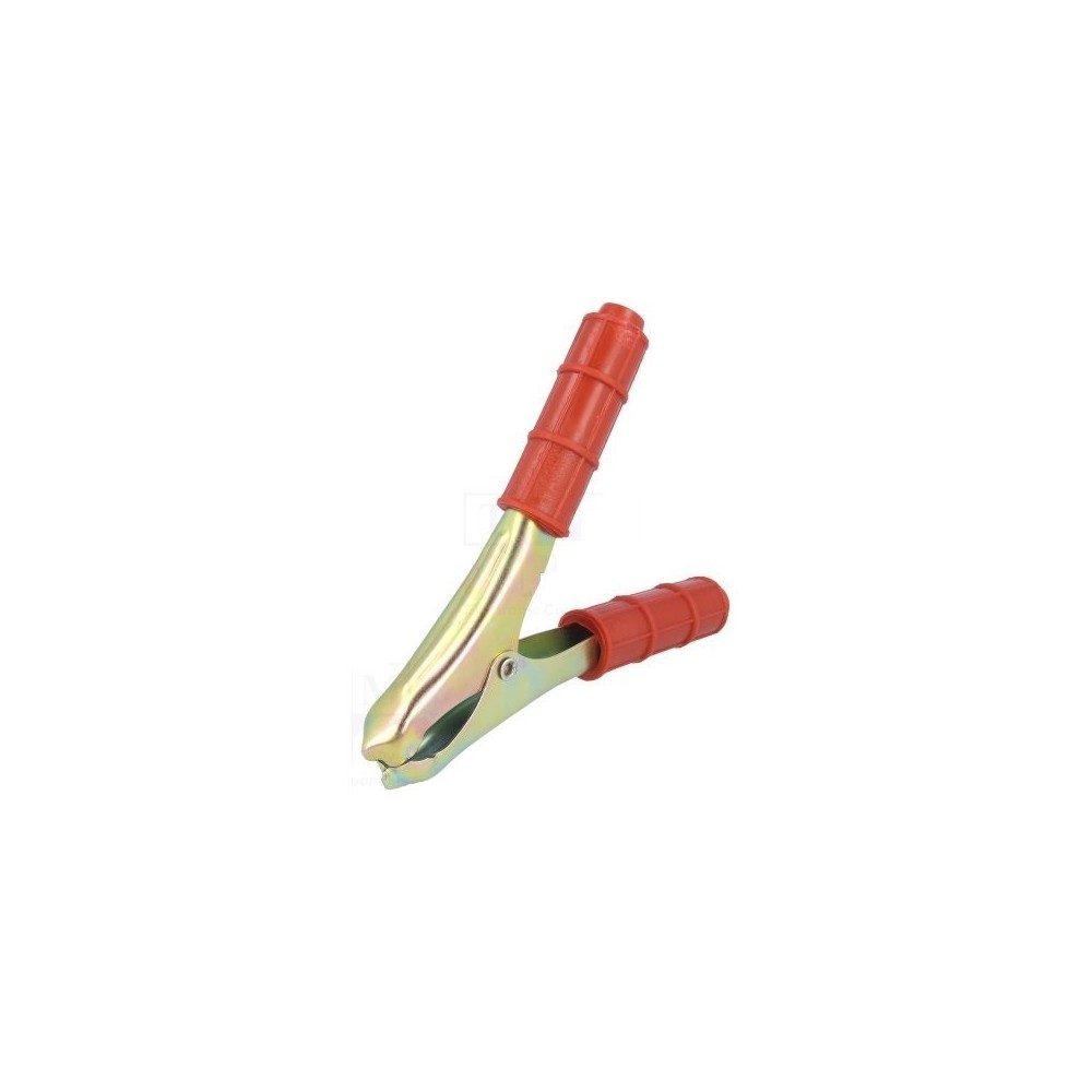 GARRA PARA BATERIA 200A 25mm  VERMELHA