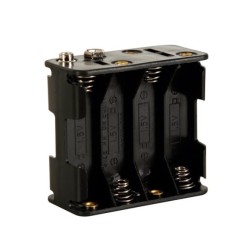 SUPORTE P/8 PILHAS LR6