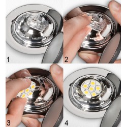 LAMPADA 9 LEDS G4 1,5W16W 12V