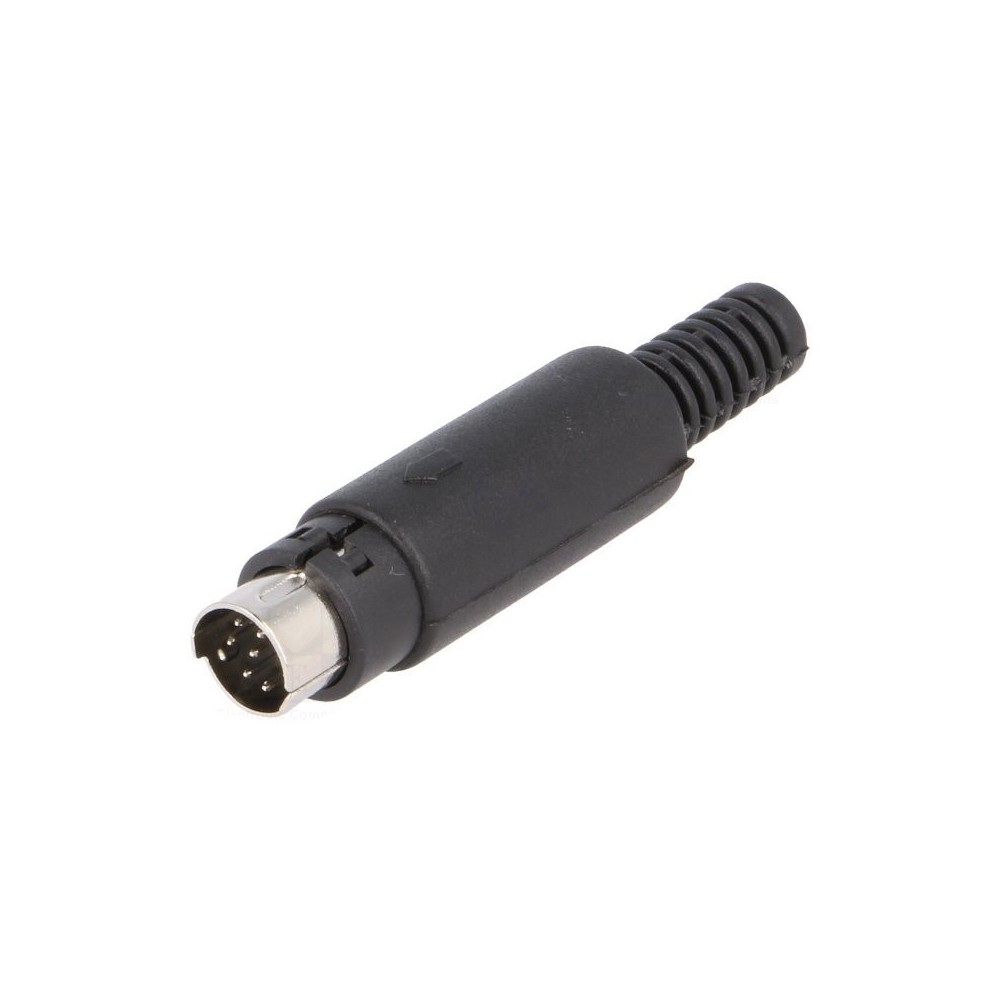 FICHA MINI DIN 8 PINOS CIRCULAR