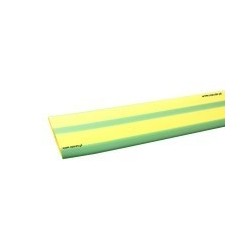 MANGA TERMORETRATIL 4.8mm VERDE E AMARELO