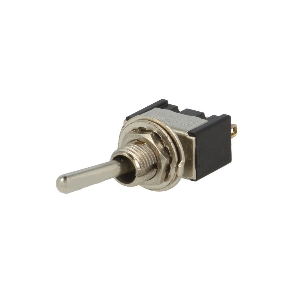 INTERRUPTOR PULSADOR ALAVANCA MINI ON-(ON) 3A 250VAC