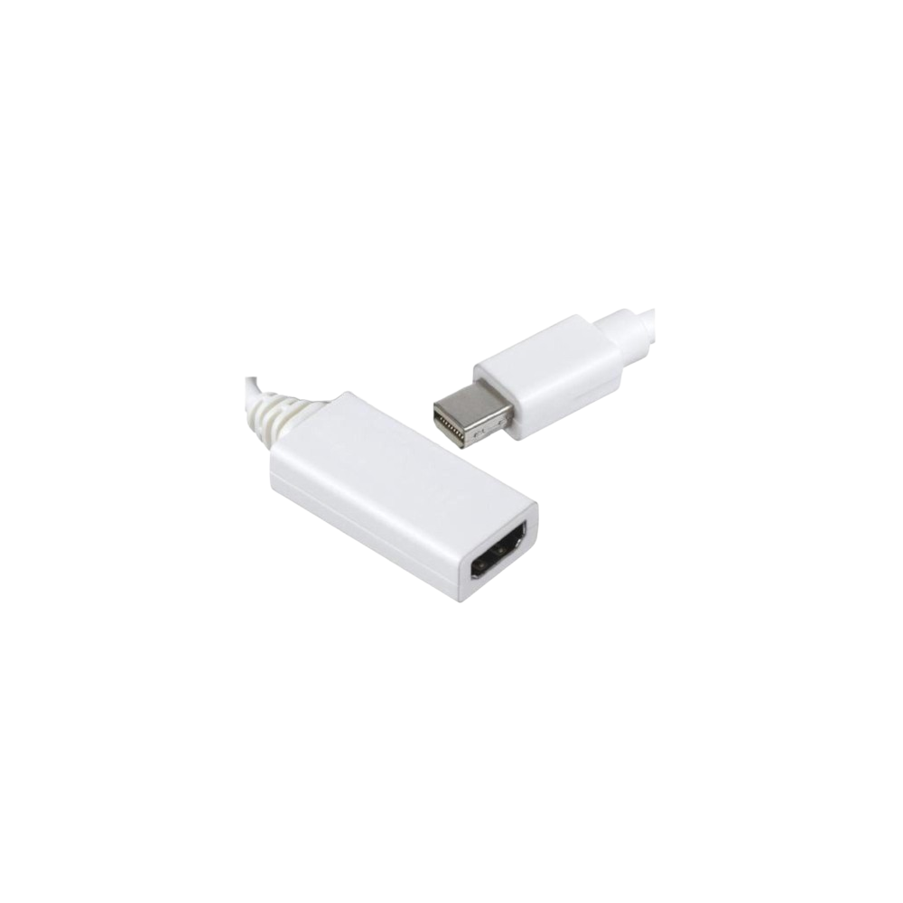 ADAPTADOR MINI DISPLAYPORT MACHO / HDMI FEMEA 20cm ADAPTADOR MINI DISPLAYPORT MACHO / HDMI FEMEA 20cm