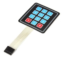 TECLADO DE MEMBRANA 3x4 MATRIX