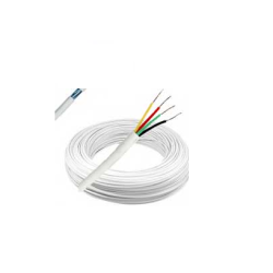 CABO 4 COND.+MALHA ALUMINIO BRANCO