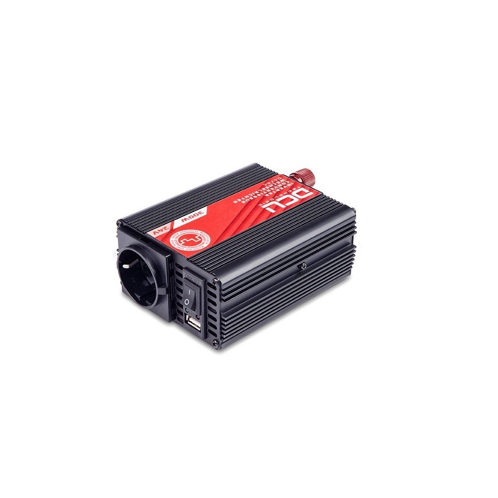 INVERSOR 24VDC/230VAC 300W SENOIDAL MODIFICADA