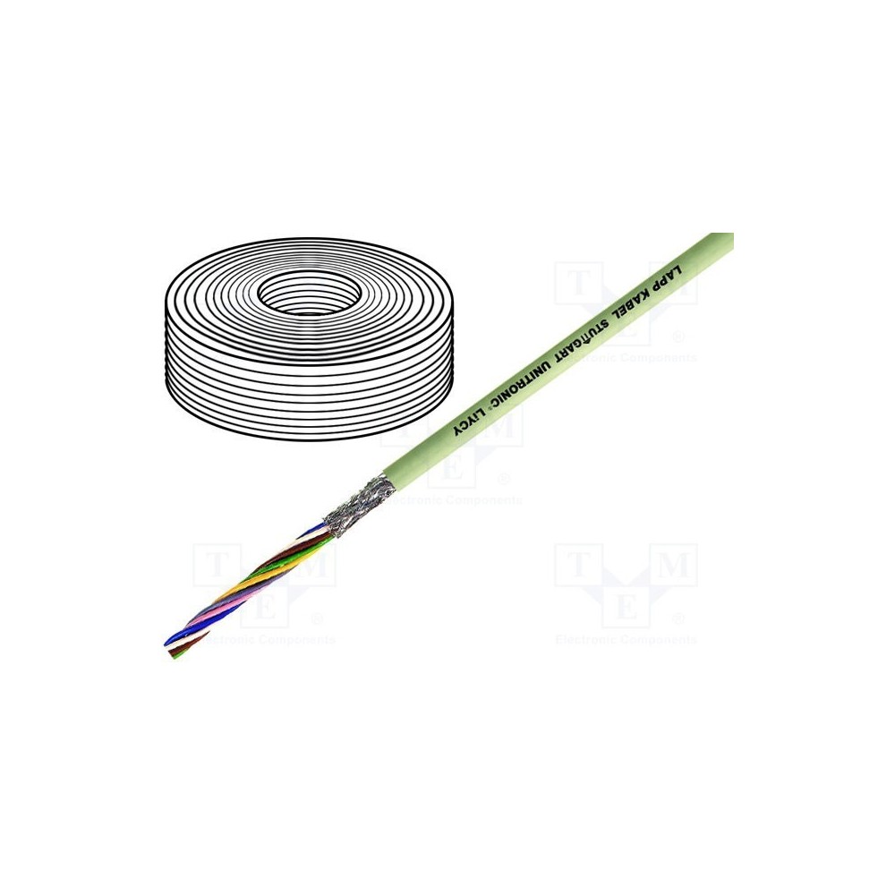 CABO LIYCY 4X1.50mm CINZENTO CABO LIYCY 4X1.50mm CINZENTO
