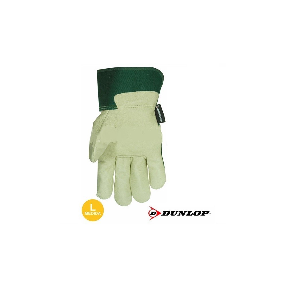 LUVAS TRABALHO COURO L DUNLOP