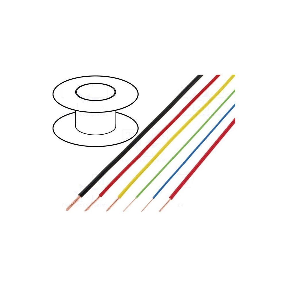 CABO CORRENTE 6mm2 PVC 60V VERMELHO