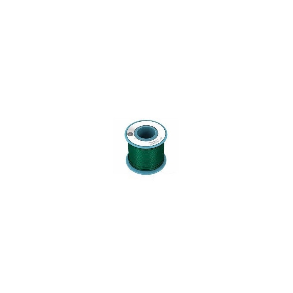 CABO MULTIFILAR 0.5mm VERDE (ROLO 25MTS)