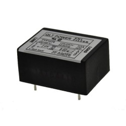 MODULO FILTRO INTERFERENCIAS 0.1uF + 2X0.33uF 250Vac 10A