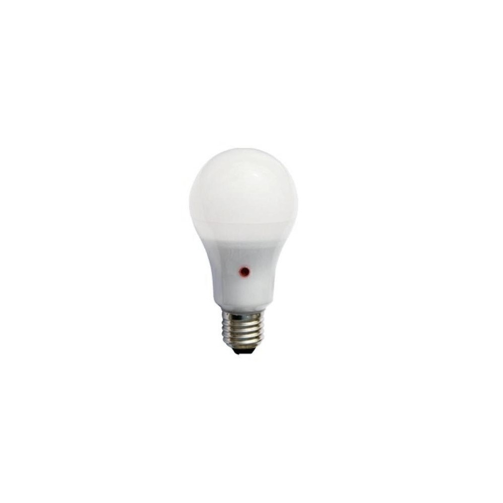 LAMPADA LED 230VAC 12W C/ SENSOR CRESPUSCULAR 3000K E27