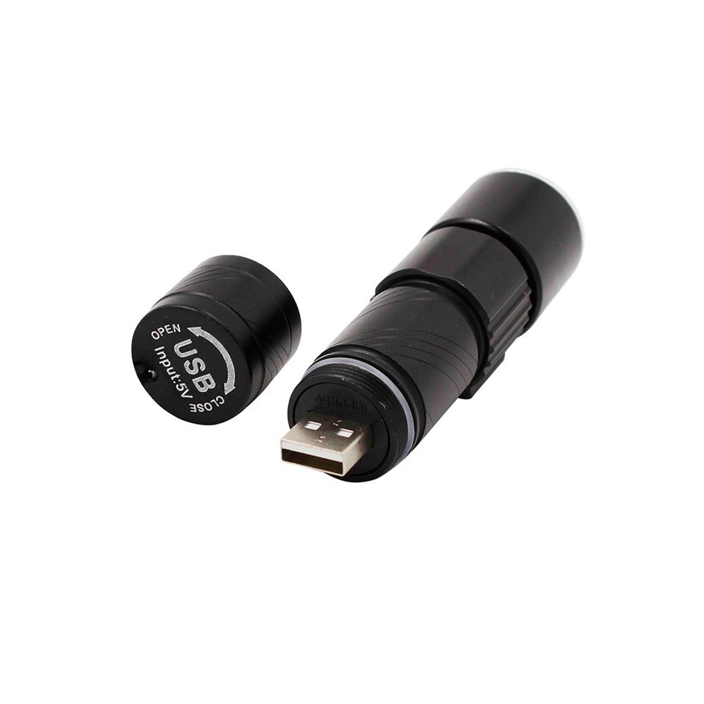 MINI LANTERNA LED COM ZOOM 120 LUMENS RECAREGAVEL MINI LANTERNA LED COM ZOOM 120 LUMENS RECAREGAVEL